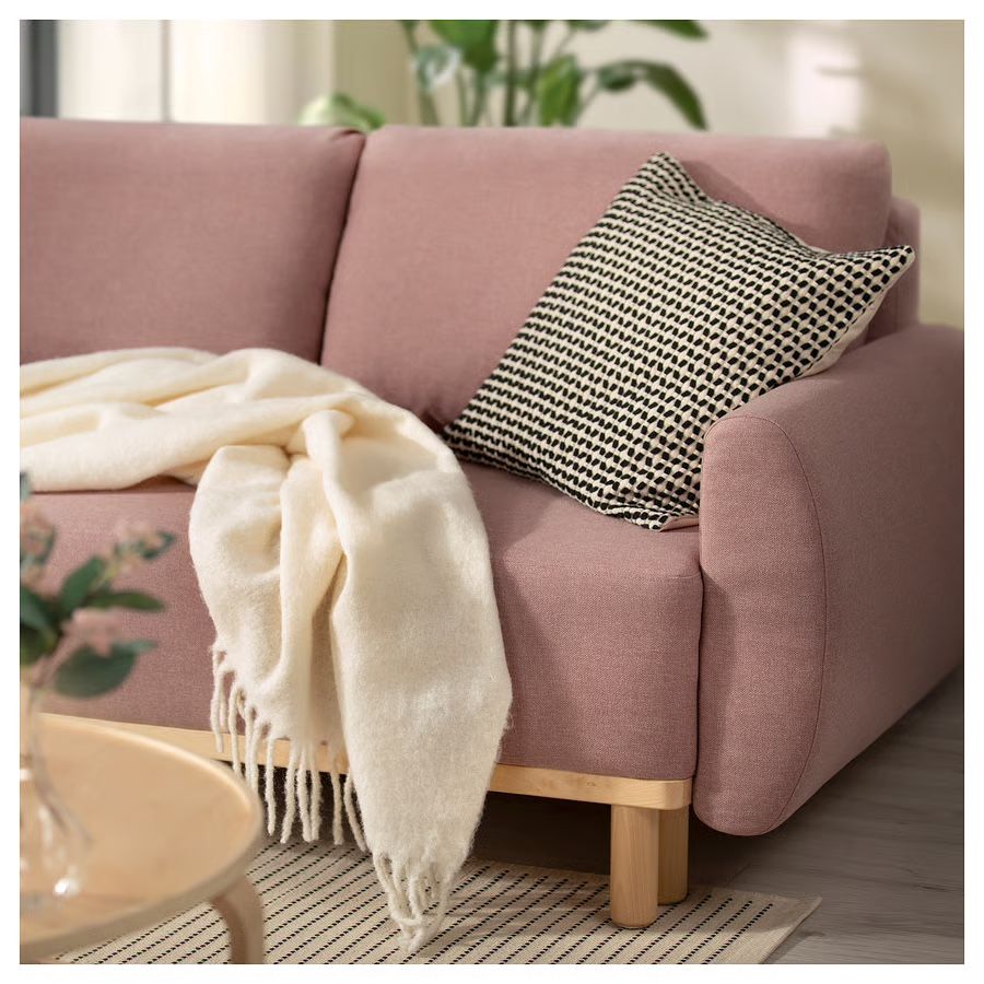 Ikea Divani: 3er-Bettsofa, GRUNNARP hell braunrosa – Nuovo (secondo la descrizione) da Thun venduto da Lichtwald 2