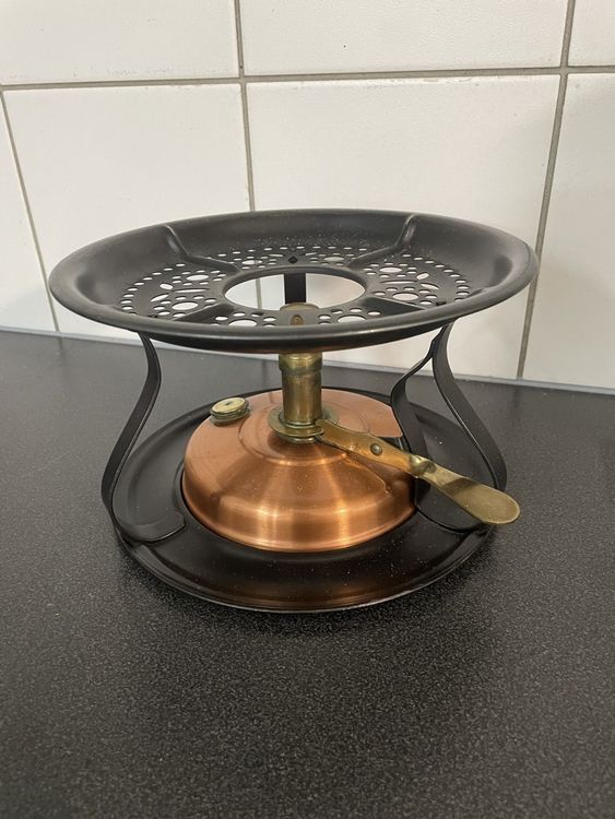 Ru00e9chaud U00e0 Fondue STOCKLI 'classic' - Bru00fbleur U00e0 Mu00e8che Noir Laiton - 22