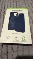 Coque dbramante1928 pour iPhone 14 Max bleu état neuf