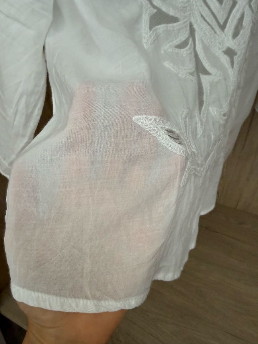 Esprit Blusen: Bluse weiss Gr. 34 Esprit – Gebraucht aus Stansstad von InStyle8 7