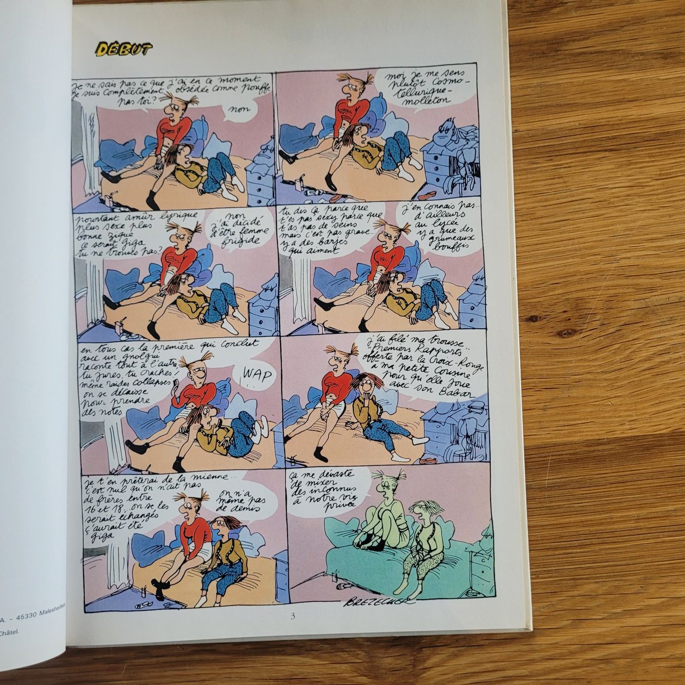 Comics: BD EO Agrippine 2. Prend Vapeur – Gebraucht aus Biel/Bienne von Destockweb 2