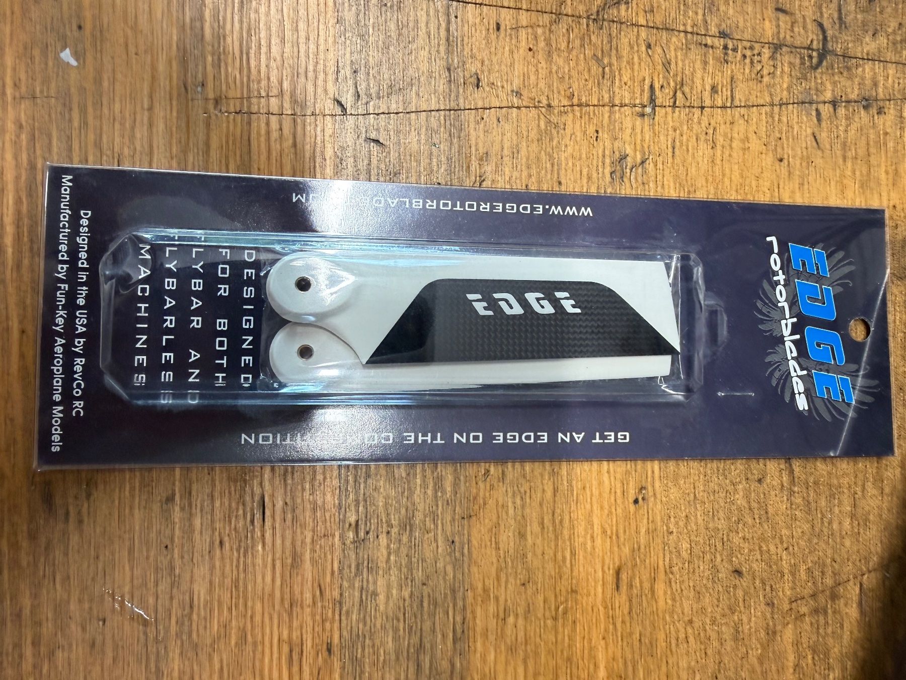 RC Modellbau: EDGE Heckrotorblätter 95mm – Neu und originalverpackt aus Ruggell von henapik