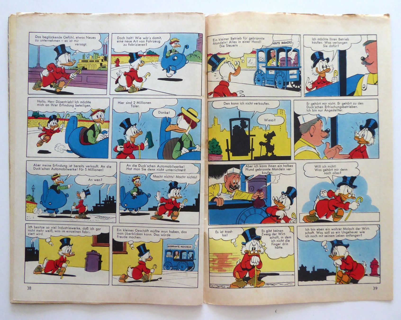 BD: WD Micky Maus Heft Nr. 38 September 1961 – D'occasion à Aesch BL par Kauri1 8