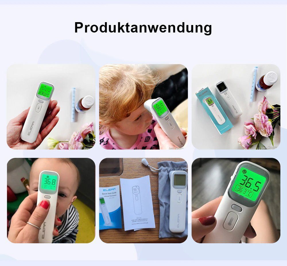 Altro per la casa: Infrarot (Fieber-) Thermometer – Nuovo e nell'imballaggio originale da Weinfelden venduto da salehouse 4