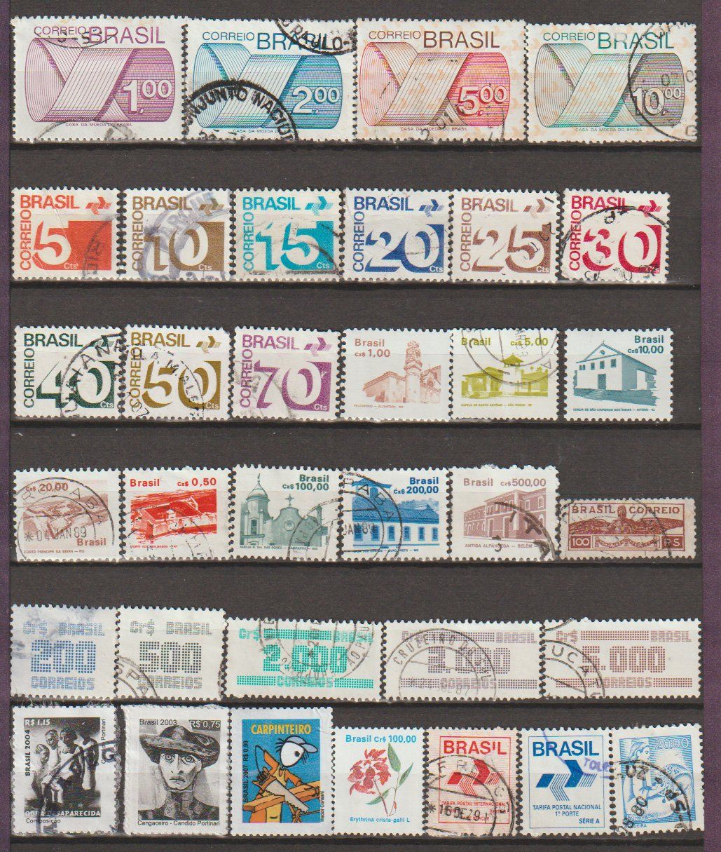 Alle Briefmarken: Brésil - divers thèmes – Gebraucht aus Crans-Montana von kira56