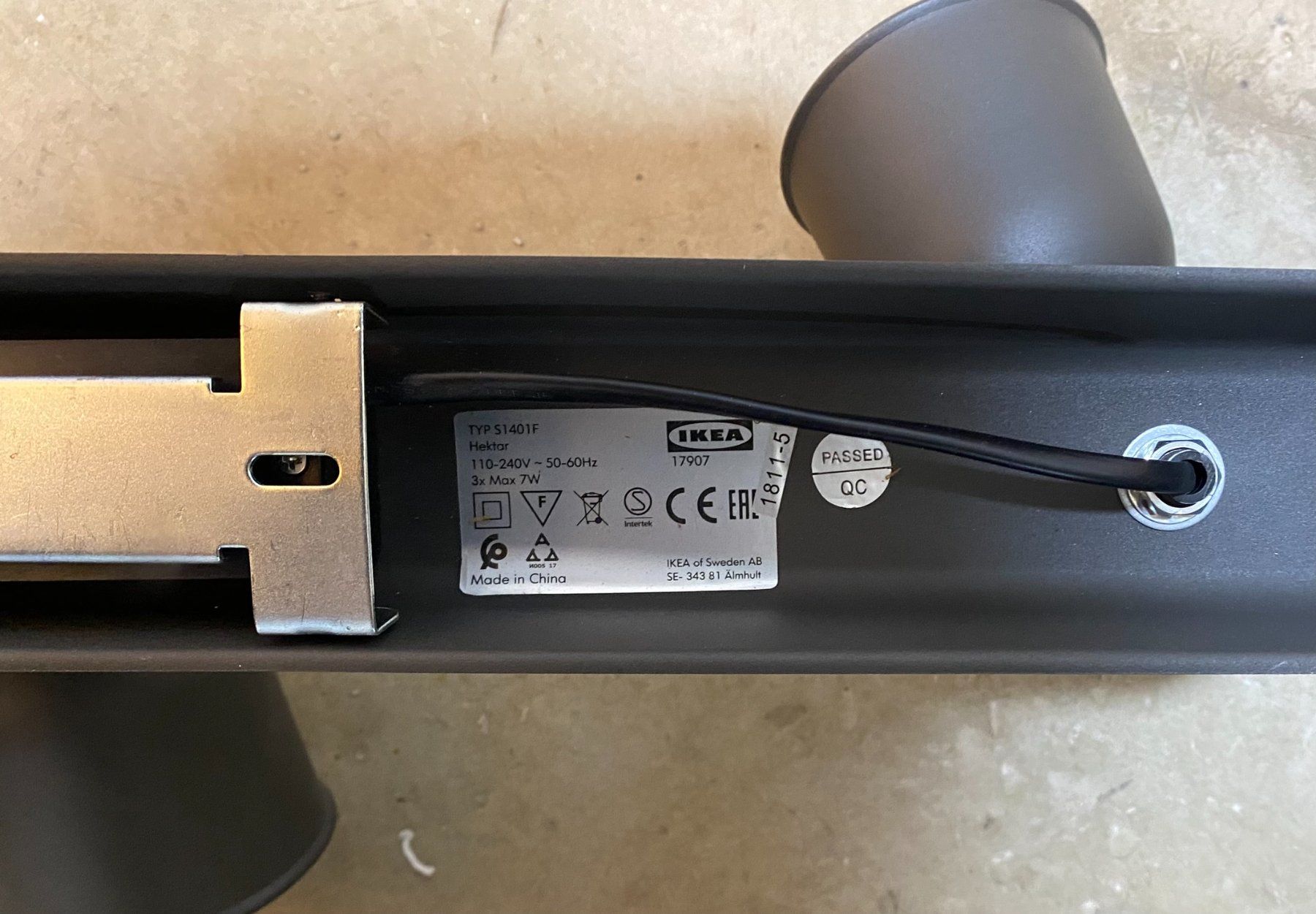 Ikea Kronleuchter & Deckenlampen: LED-Deckenlampe Industrial Style, 3 Spot – Gebraucht aus LUZERN von Supigers 3