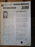Hobbytrain Clubnachrichten 3/86, Zeitschrift, Modellbahn!