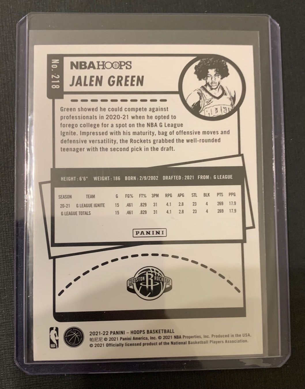 Panini Carte collezionabili: Super Jalen Green Rookie – Nuovo (secondo la descrizione) da Muttenz venduto da joba23 1