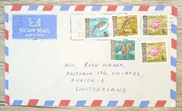 TR69 Enveloppe + Timbre Tanzania 1958
