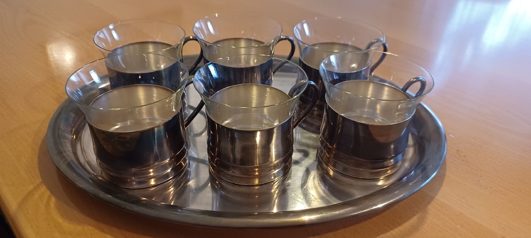 Set di piatti: Vintage Tee-Service Set SIGG mit Tablett, 7-teilig – Nuovo (secondo la descrizione) da Neuendorf venduto da Esthi78