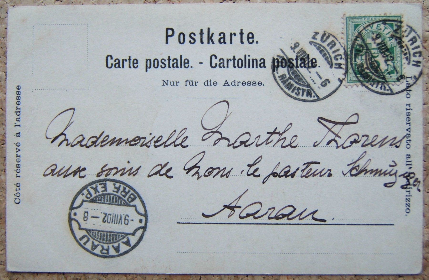 Cartoline postali: AK TANZENDE EIER - RASIERKLINGENSTEMPEL 1902 – Usato da Brunnen venduto da Nonne04 1