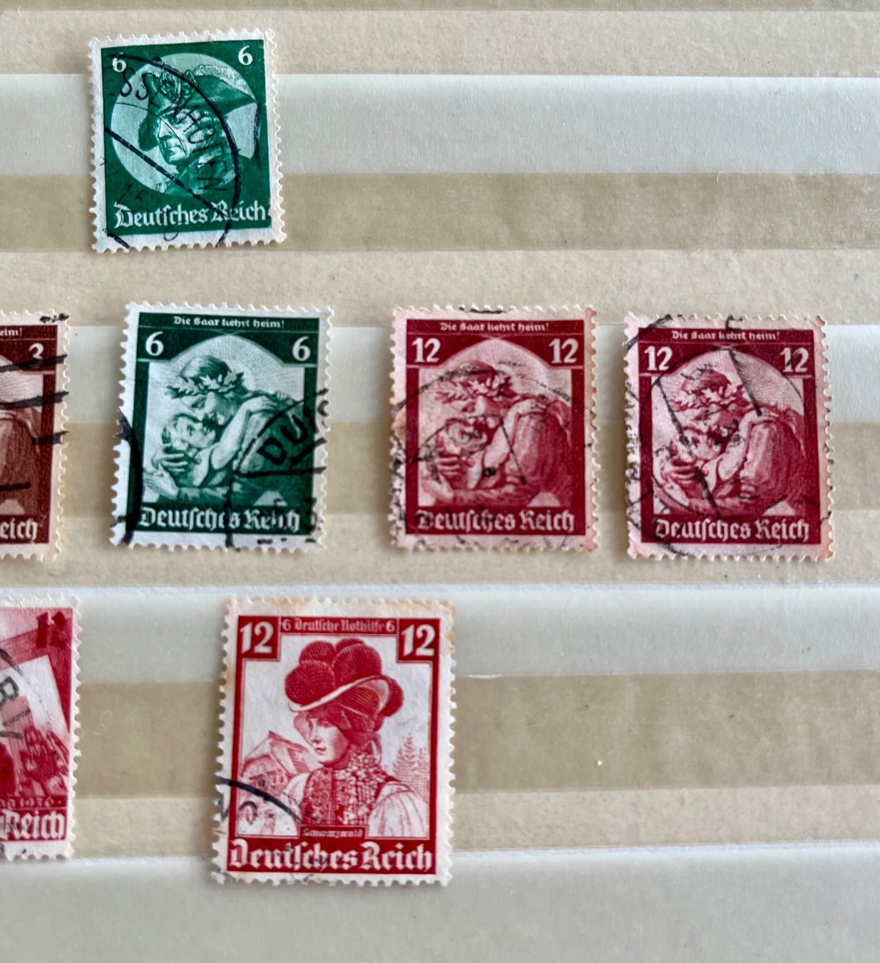 Tutti i francobolli: Briefmarken Deutsches Reich - 26 Marken – Usato da Rotkreuz venduto da urs_8zbx 3