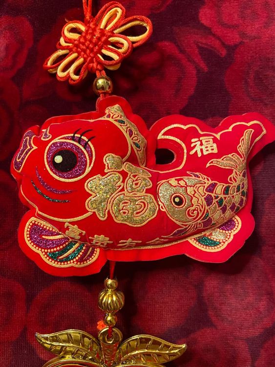 Chinesischer Glücksbringer Fisch / Porte-bonheur chinois | Kaufen auf ...