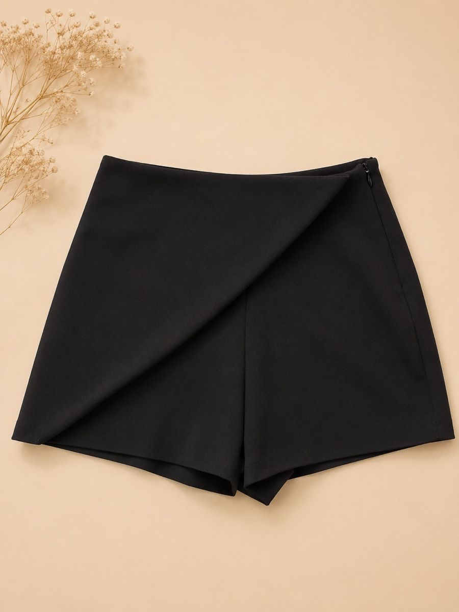 Zara Pantaloni: SHORT NOIR EFFET PORTEFEUILLE ZARA – Nuovo (secondo la descrizione) da Lausanne venduto da KeNaChic 2