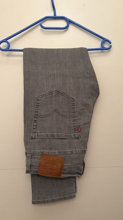 Levi's 512 Slim Taper Jeans, Top Zustand, W30 L30 Grau