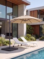 Ampelschirm Savona, 300mm, helles Beige