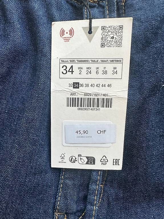 Jeans: Jean Zara taille 34 – Neu und originalverpackt aus Lausanne von pat_9y2v 1