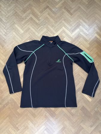 Pull-over Climberholic noir avec fermeture éclair état bon