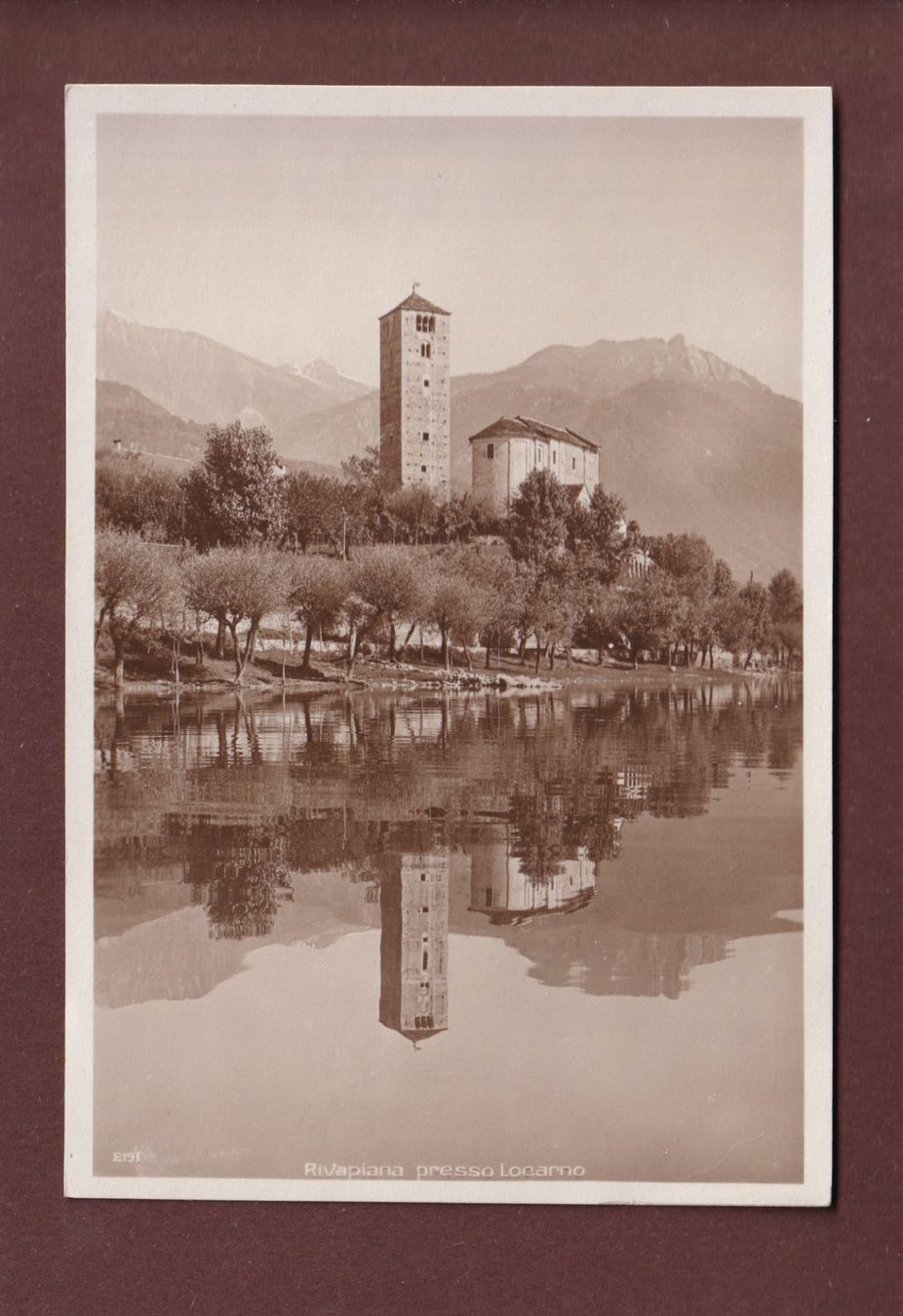 Cartoline postali: RIVAPIANA presso Locarno – Usato da Pully venduto da nicecards