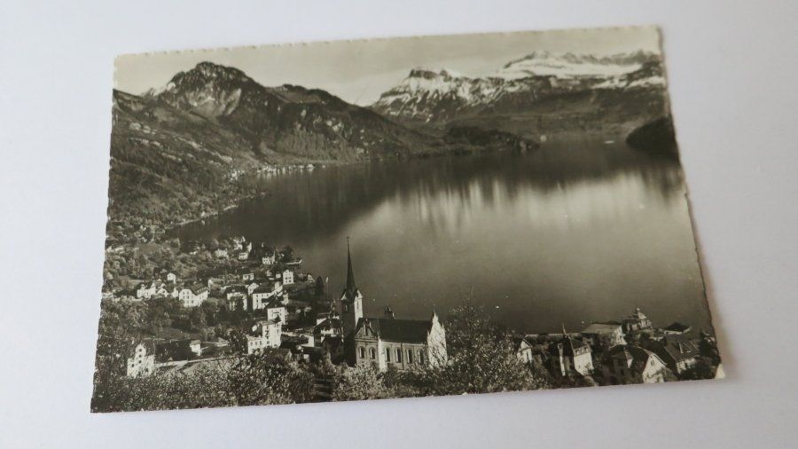 Ansichtskarten: Weggis / LU - 1952 – Gebraucht aus Jona von centumprata