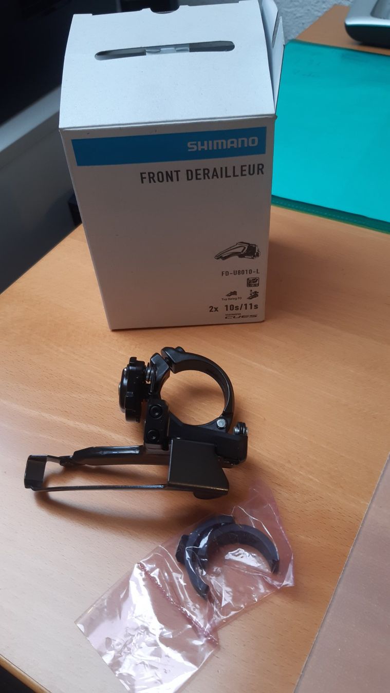 Shimano Pezzi di ricambio: Shimano CUES FD-U8010 Umwerfer - Top Swing – Nuovo (secondo la descrizione) da Zürich venduto da Fels71