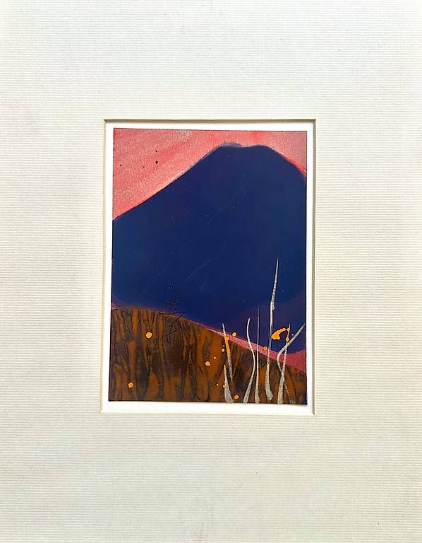 Dipinti: Teruko Yokoi - Original Gouache - Berglandschaft – Usato da Bern venduto da Swissartdeal 2