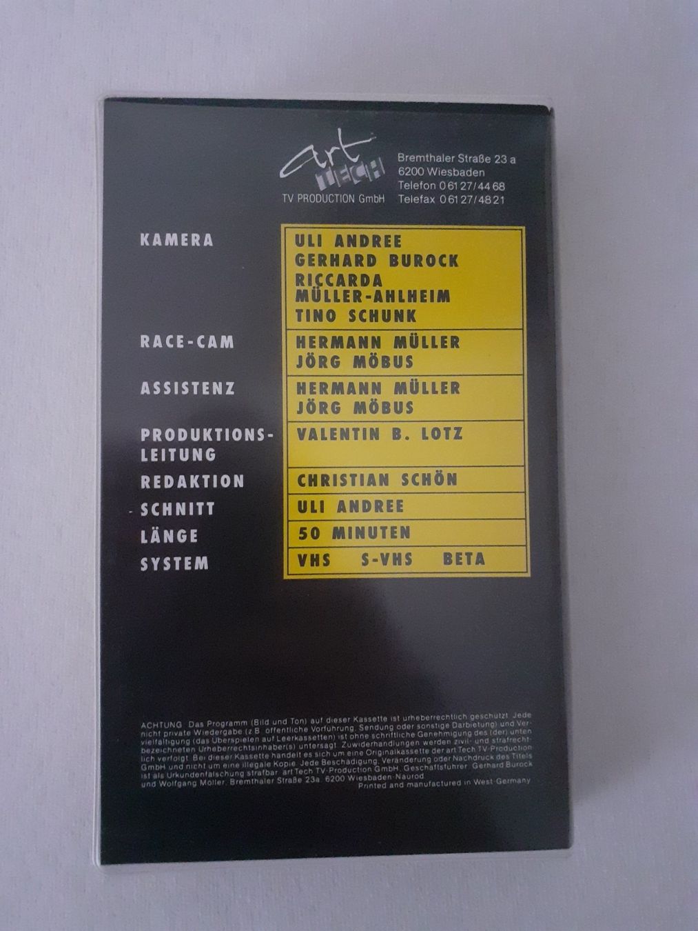 Tutti i VHS: VHS / Interserie 1991 – Usato da Aarburg venduto da Hktm 1