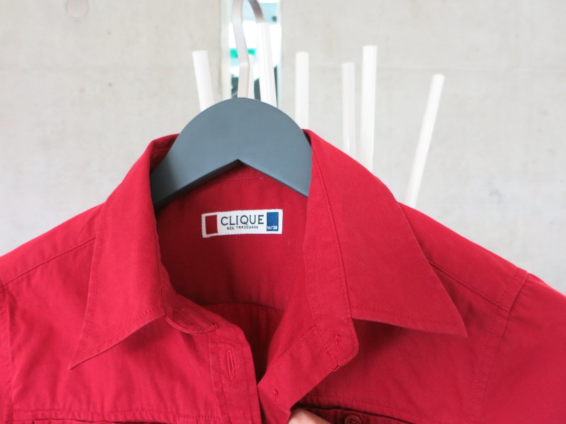 Camicette: Clique Hemdbluse rot – Nuovo (secondo la descrizione) da Wisen SO venduto da Ihunter 2