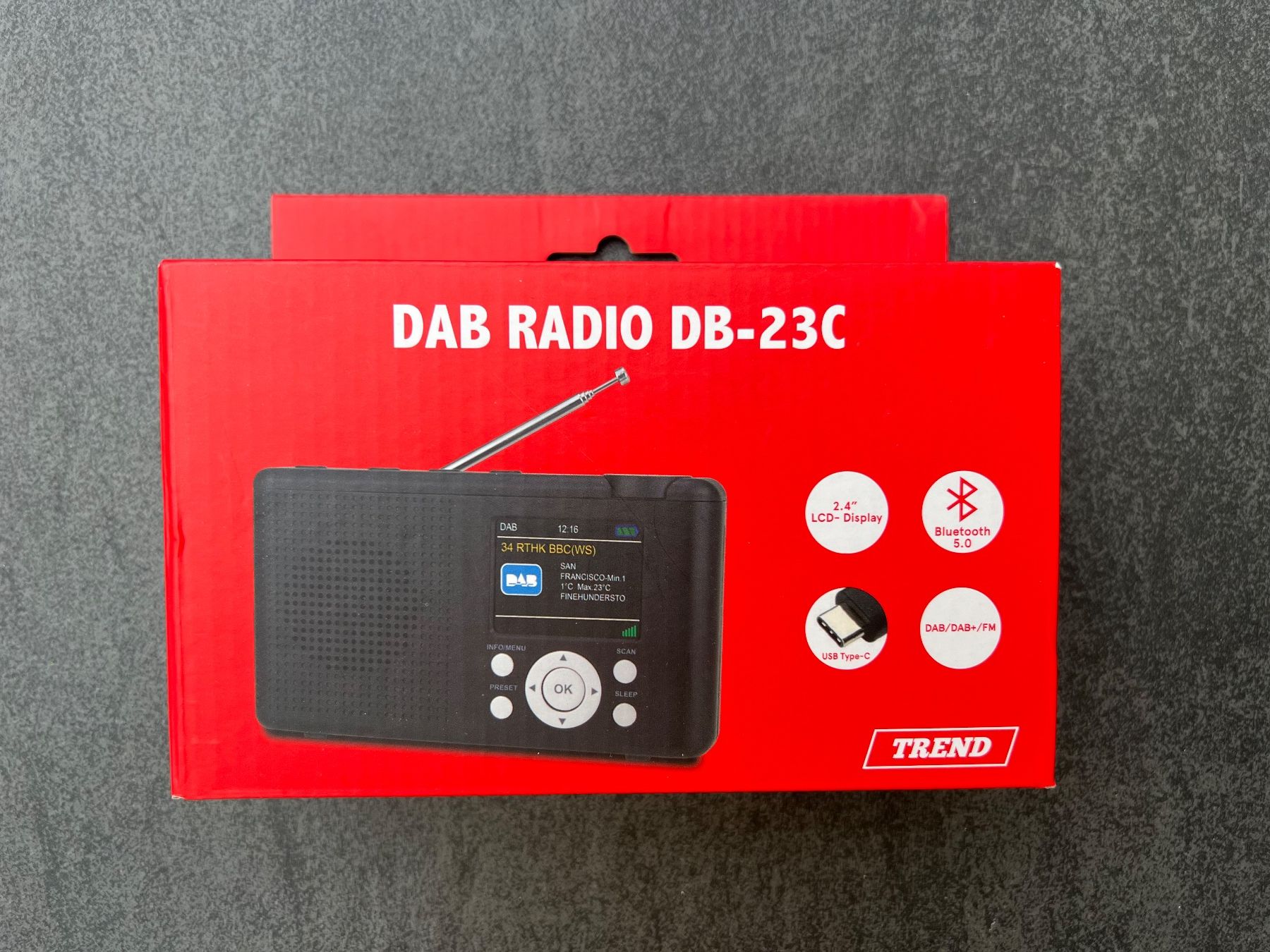 Radio: Trend Radio DAB+ DB-23C – Nuovo (secondo la descrizione) da Altendorf venduto da Moto1