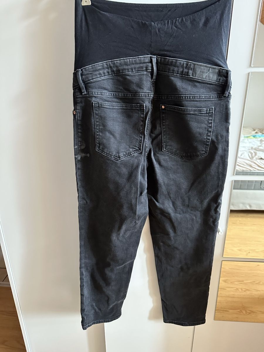 H&M Hosen: Umstandshose Gr. M H&M, Baumwolle schwarz – Gebraucht aus Münsingen von Secondhand89 3