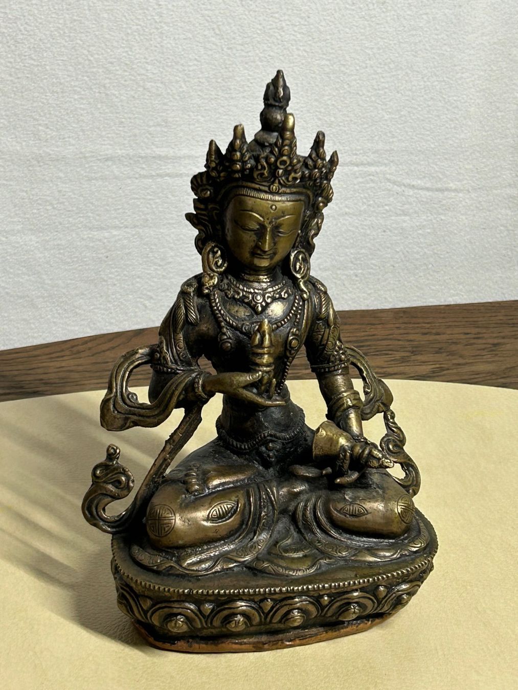 Sculptures & Statues: Buddha Vajrasattva - Skulptur aus Bronze – Neuf (Voir description) à Rocourt par Vijay02 6