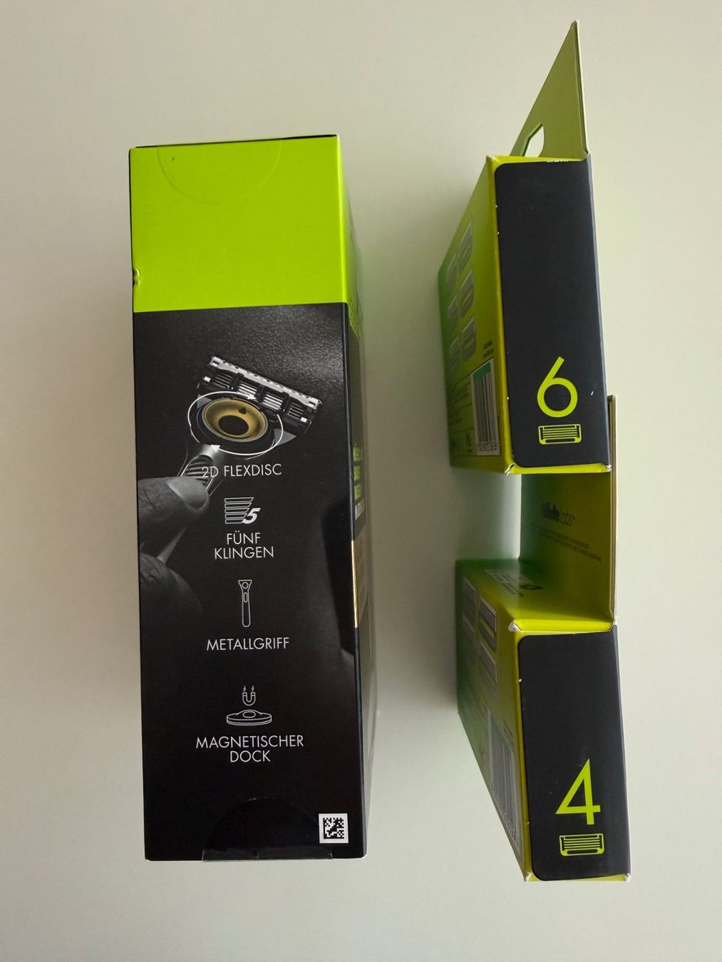 Gillette Rasoi & Lamette da barba: Gillette Labs, rasoir + lames, 13 pcs – Nuovo e nell'imballaggio originale da St-Gingolph venduto da GoldenKeys 2