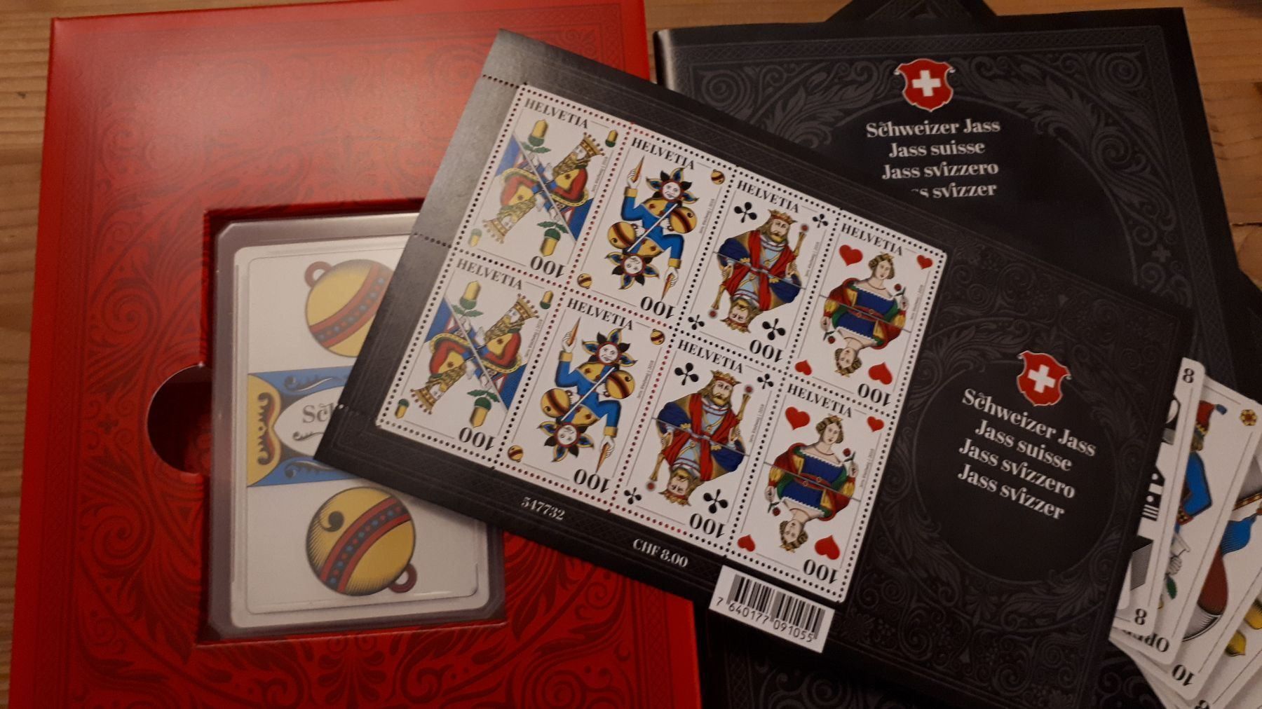 Giochi: Jass Jassen Post Marken Schweiz Geschenk – Nuovo e nell'imballaggio originale da Hedingen venduto da Zwackul