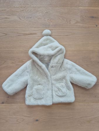 Jacke, Gr. 74, creme / beige