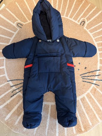 Jacadi Pilot Overall Schneeanzug Baby ❄️ Grösse 60