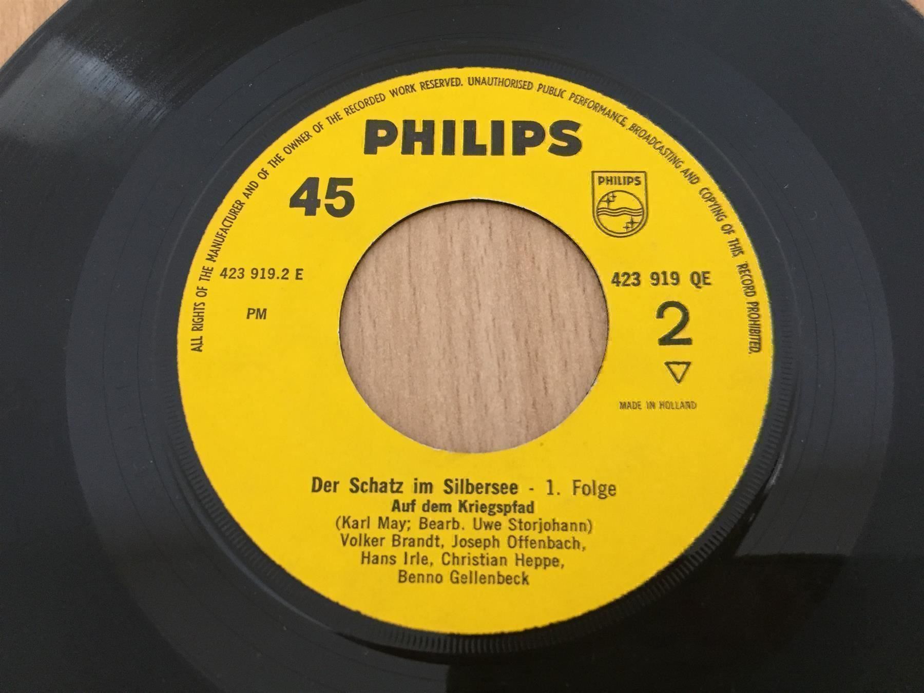 Dischi in vinile: K.May  Der Schatz im Silbersee 6 SP – Usato da Cormagens venduto da Bonsai111 2