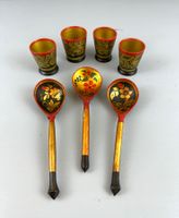 ♦️ ANTIKES HOLZGESCHIRR „RUSSLAND“ AB 1.-!!!