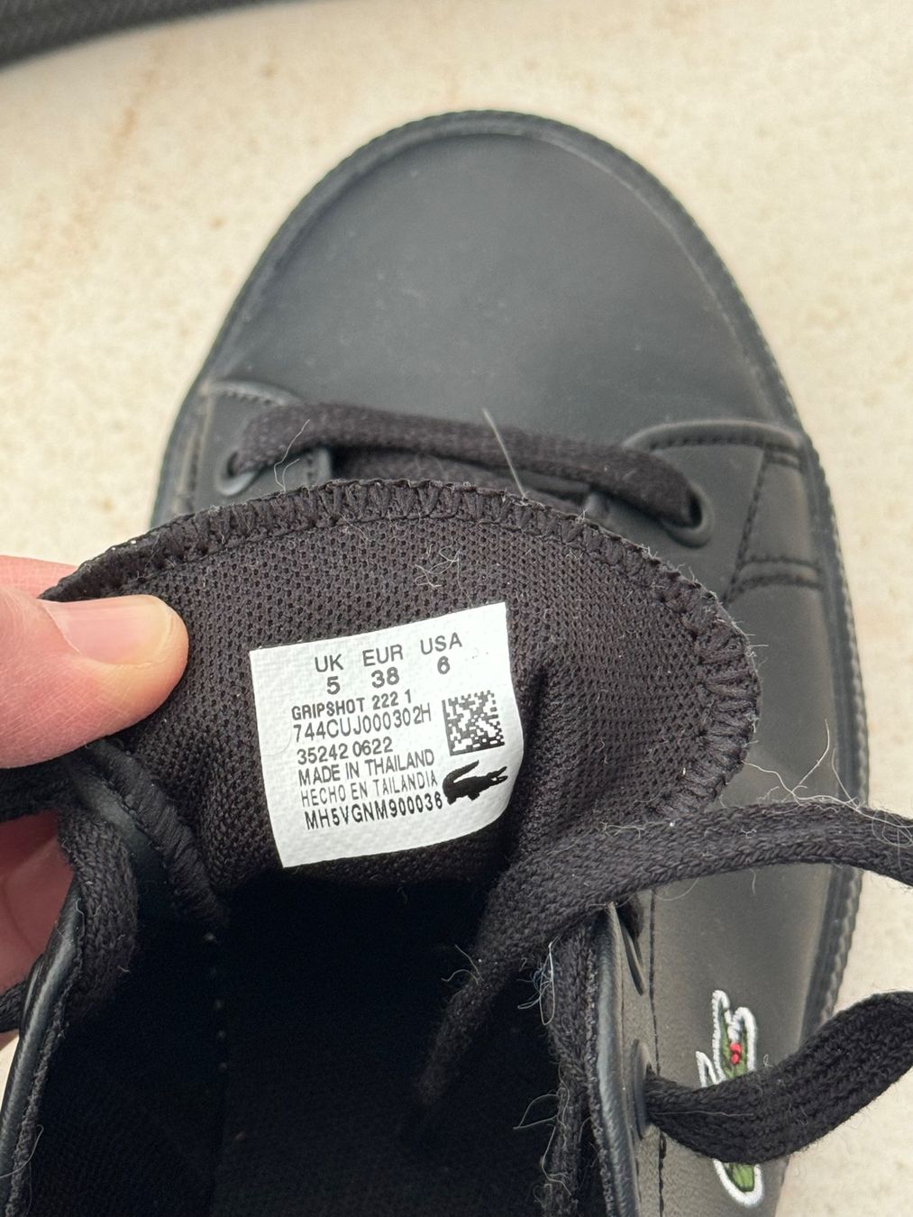 Lacoste Scarpe da uomo: Neuwertige Sneakers Lacoste Grösse 38 – Nuovo (secondo la descrizione) da Bonstetten venduto da valereds 5