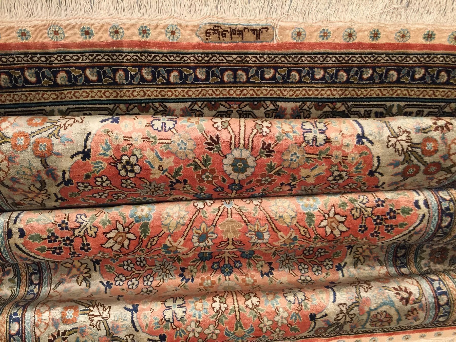 Tappeti: Seiden Teppich Kayseri 133x91cm – Usato da Zürich venduto da Artnuvo