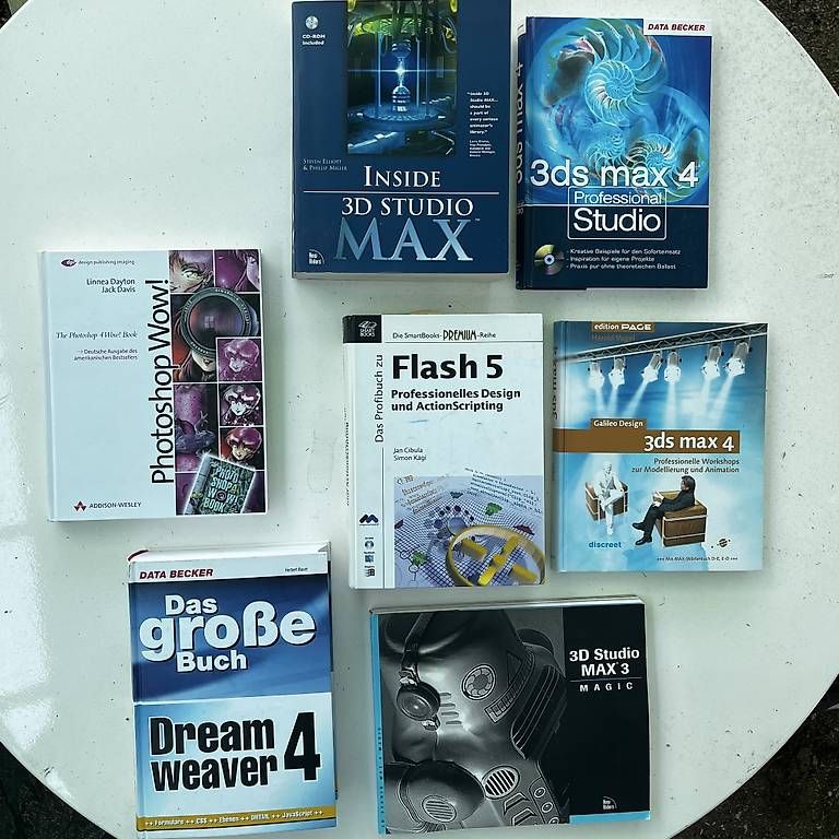 Bücher: 3dsmax, maya, photoshop, bücher – Gebraucht aus Winterthur von gegenmittel