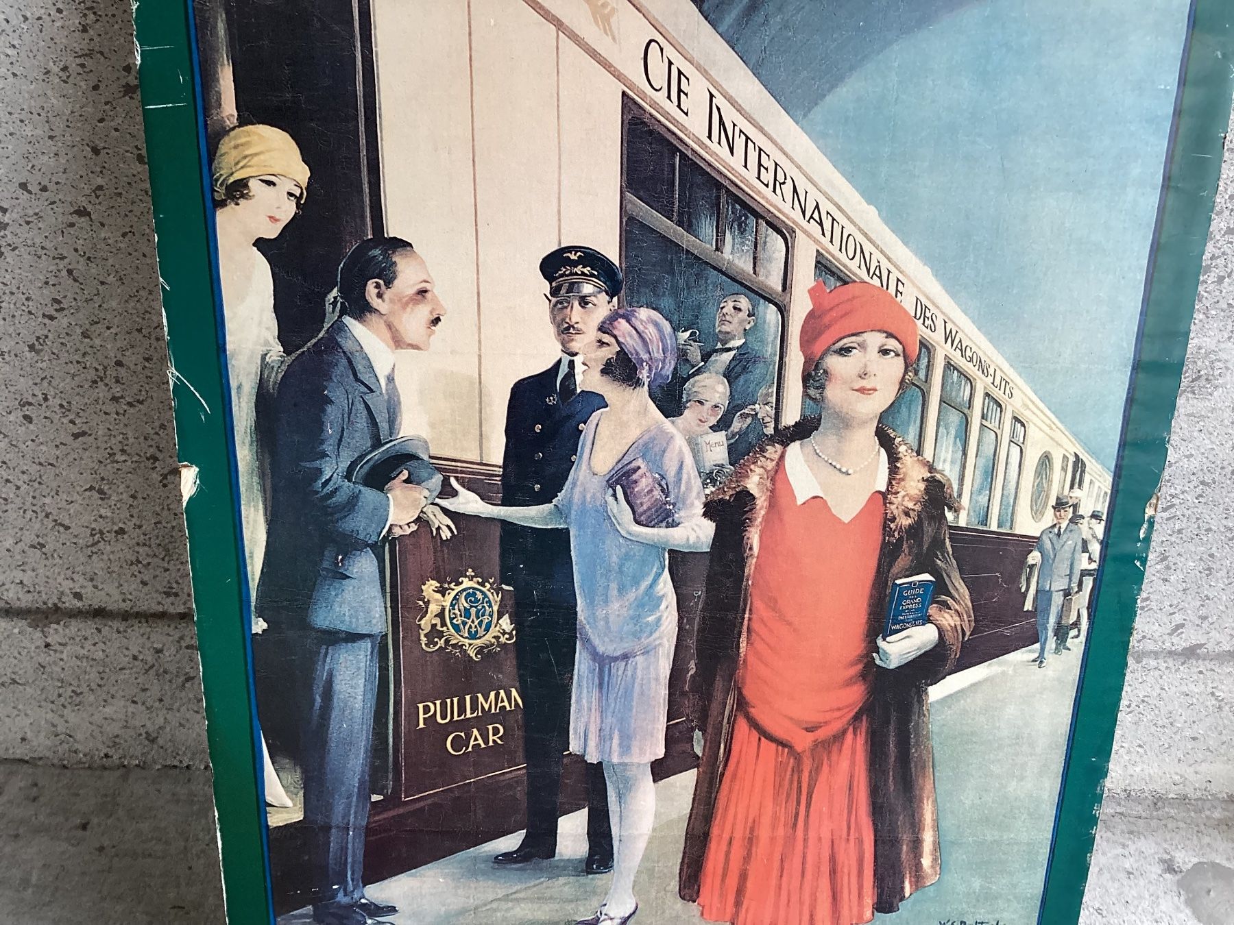 Foto & Immagini: Altes Strassenplakat Orient Express 92/62cm – Usato da Unterkulm venduto da Lunchen11 4