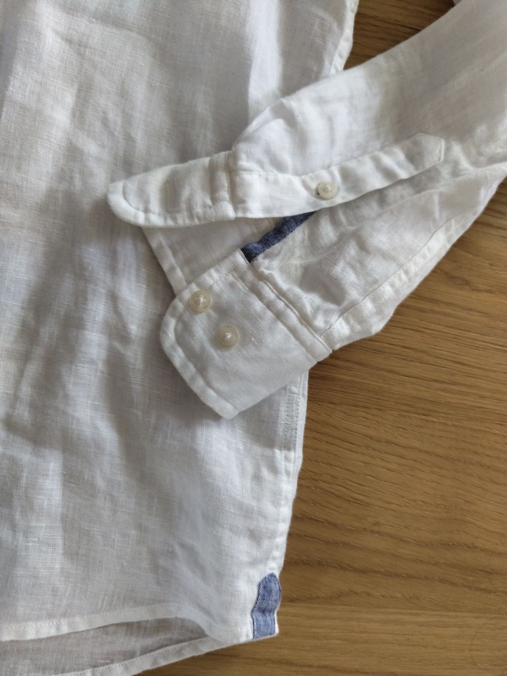 Massimo Dutti Hemden, T-Shirts & Polos: Massimo Dutti Leinen Hemd gr 146-152 / 12J – Gebraucht aus Gams von bigwolfi-schnuggel 2