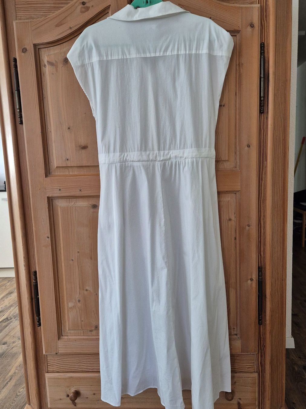 Vestiti: Hemdblusenkleid von Lawrence Grey, weiss – Usato da Bad Ragaz venduto da Belcar01 1