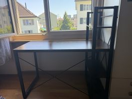 Schreibtisch Industrial - Holz & Metal