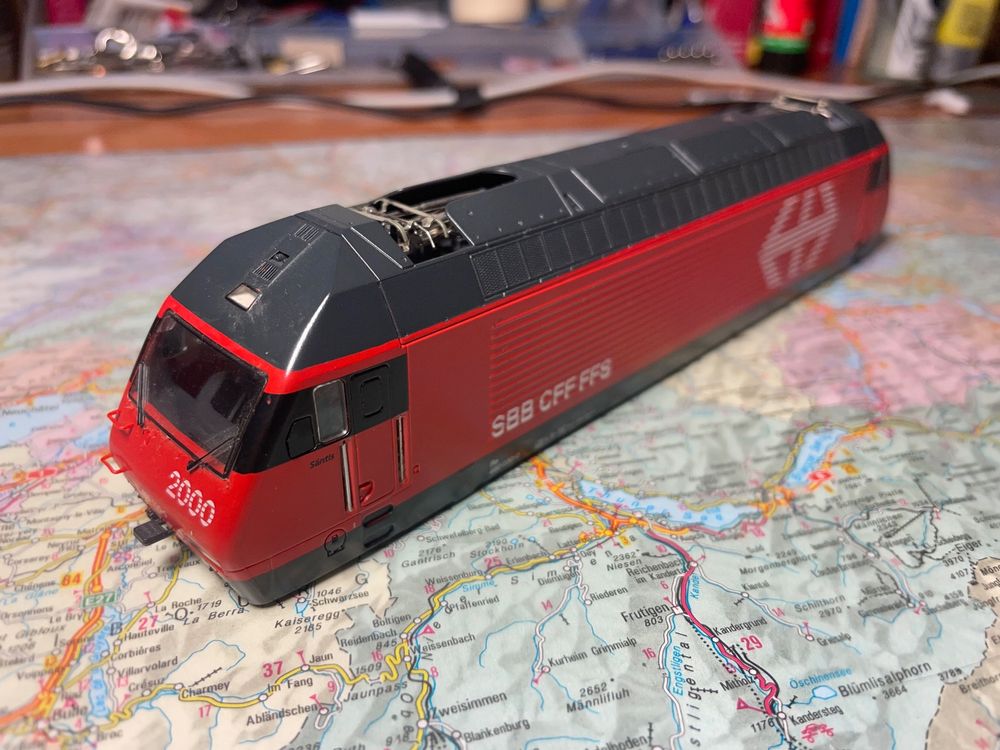 Roco 73648 Locomotive Re 460 041-7 Croix rouge SBB CFF FFS (HO 1/87
