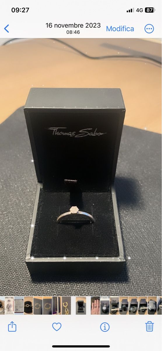 Thomas Sabo Ringe: Anello Thomas Sabo – Gebraucht aus Pregassona von Kyttina