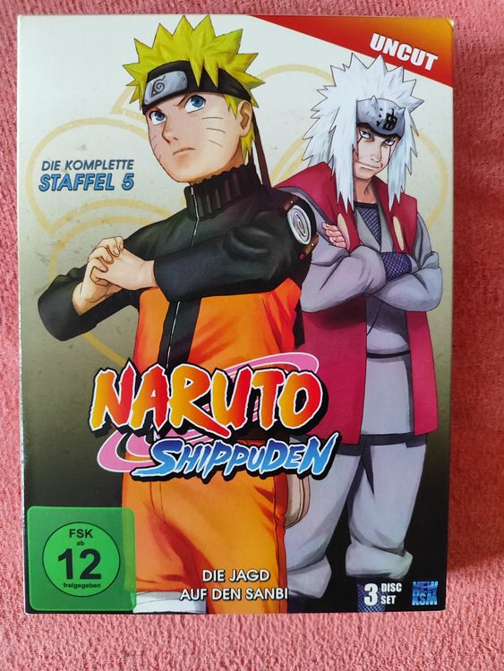 DIE KOMPLETTE STAFFEL 5 NARUTO SHIPPUDEN Kaufen auf Ricardo