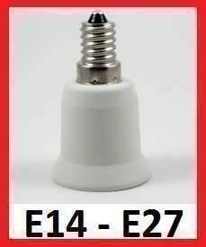 Unità & Adattatore: E14 zu E27 Adapter - Lampenadapter – Nuovo e nell'imballaggio originale da Diepoldsau venduto da preisparadies-ch