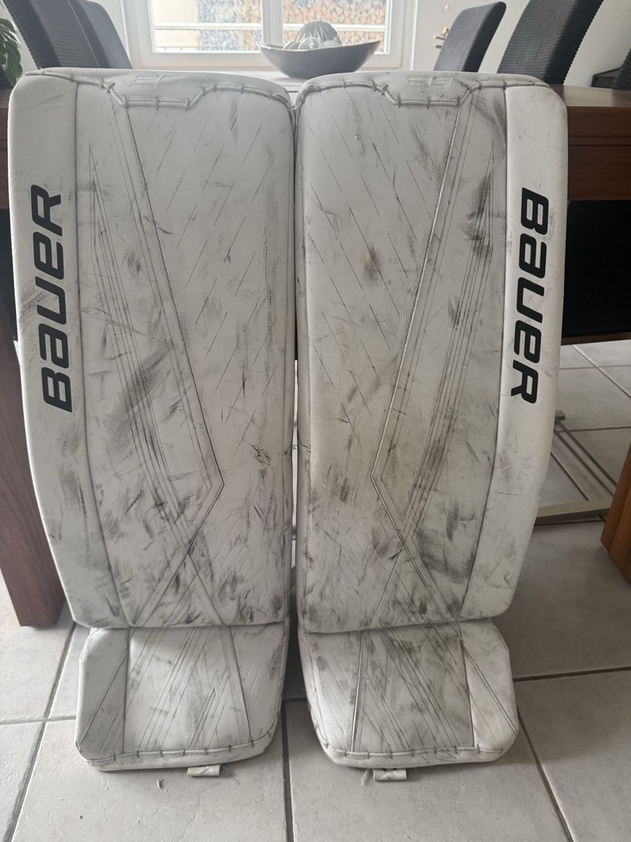 Bauer Protezioni & Imbottiture: Bauer Supreme 3S Beinschoner – Usato da Pfyn venduto da thi_rs87