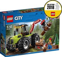 LEGO City 60181  Forsttraktor mit Greifarm (komplett)